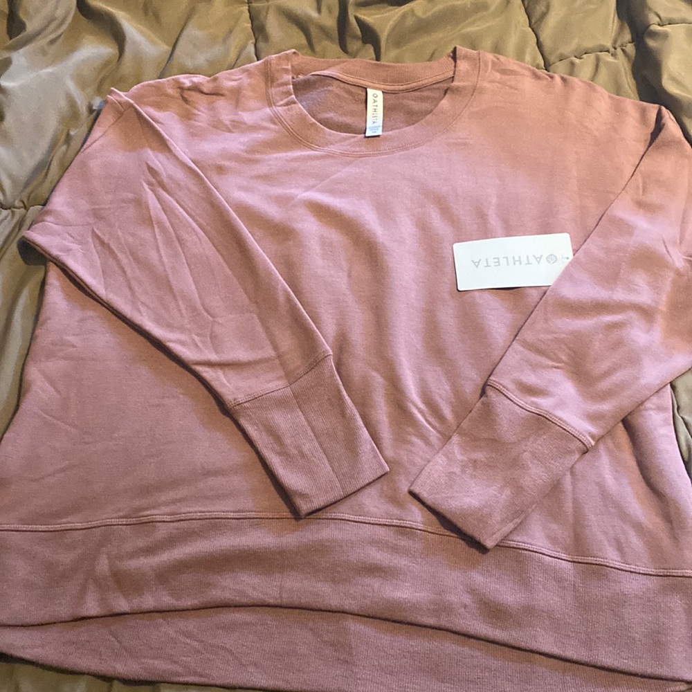 Brand new Athleta sweatshirt size 1x purchased on sale for $59.99